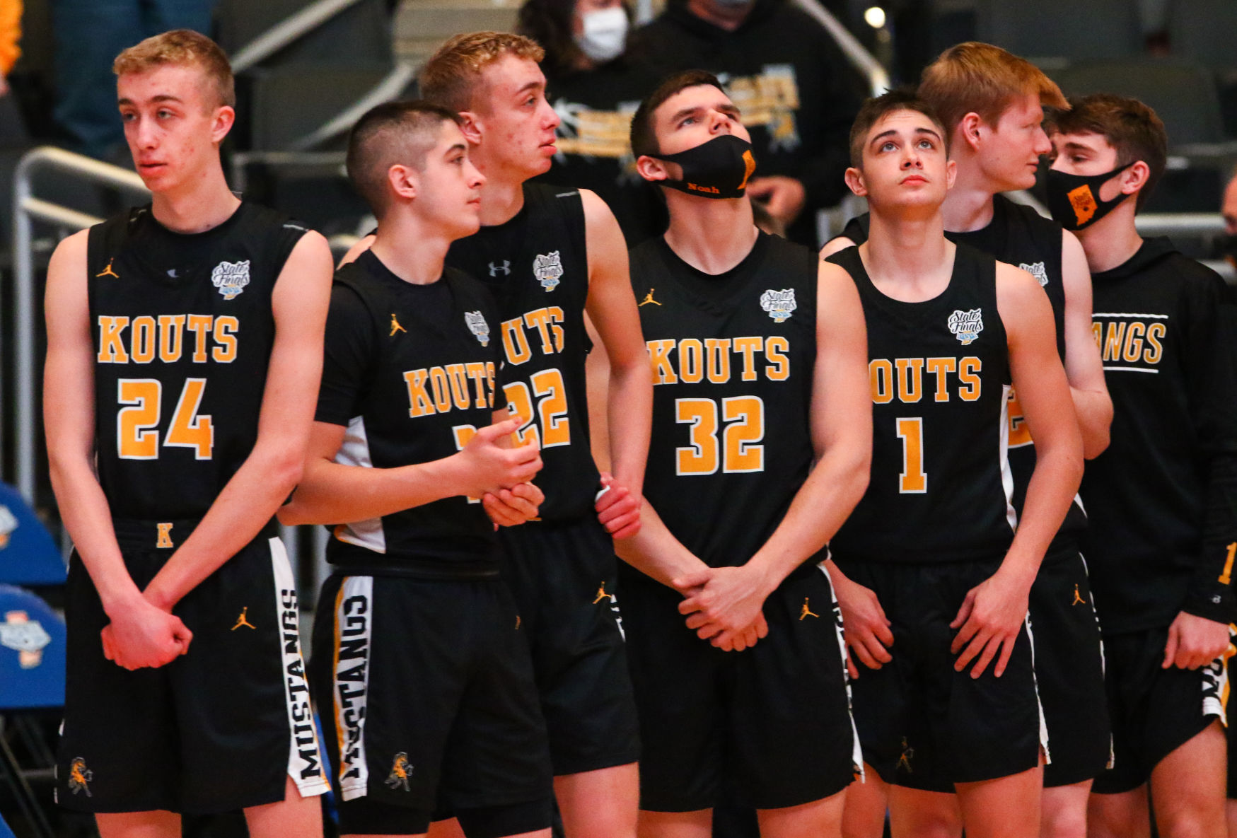 Gallery: Class A boys basketball state final: Kouts vs. Barr-Reeve